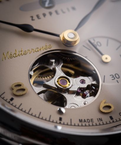 Zegarek męski Zeppelin Mediterranee Open Heart Automatic