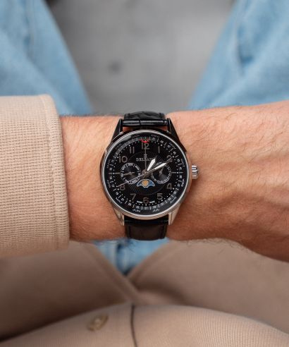 Zegarek męski Delbana Retro Moonphase