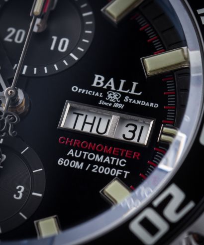 Zegarek męski Ball Engineer Hydrocarbon NEDU Chronometer Automatic Titanium Chronograph
