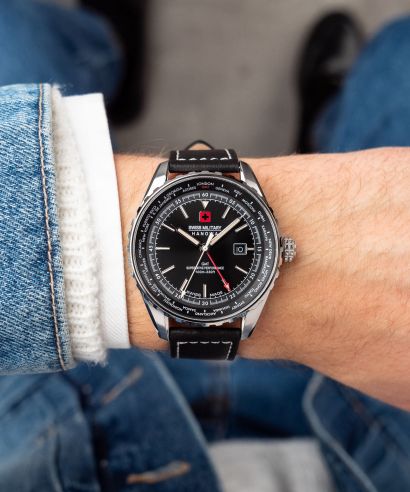 Zegarek męski Swiss Military Hanowa Afterburn GMT