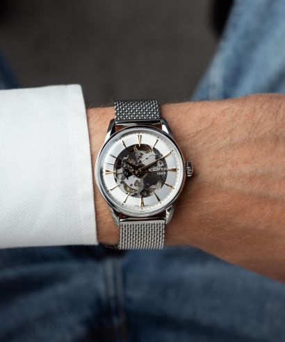 Zegarek męski Certina DS-1 Skeleton Powermatic 80