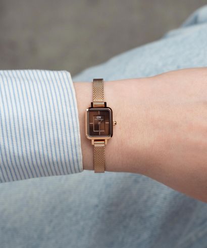Zegarek damski Daniel Wellington Quadro Mini Melrose Amber 15