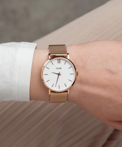 Zegarek damski Cluse Minuit Mesh