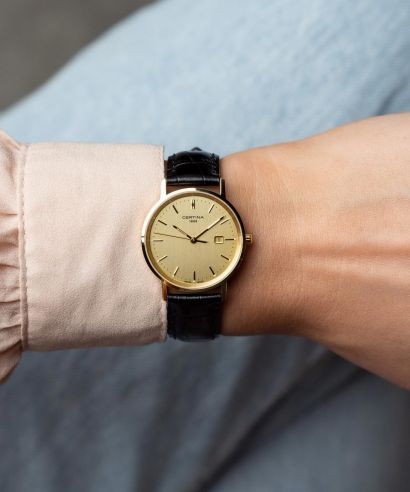 Zegarek damski Certina Priska Lady Gold 18K