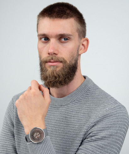 Zegarek męski Ciga Design J Series Zen Karesansui Automatic Mechanical Skeleton SET