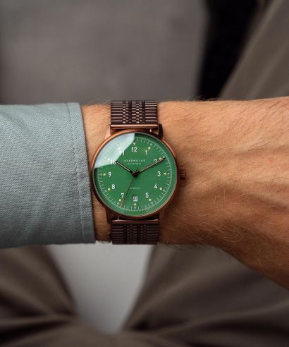 Zegarek męski Sternglas Lumatik Automatic Edition Bronze