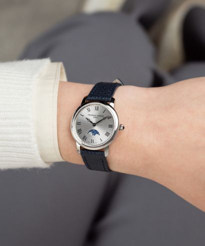 Zegarek damski Frederique Constant Moneta Moonphase