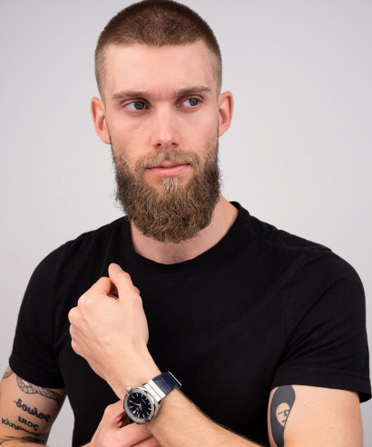 Zegarek męski Paul Rich Star Dust Silver Leather 42