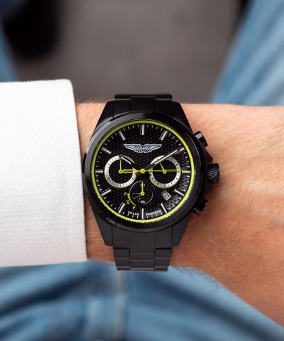 Zegarek męski Aston Martin Thrill Heritage Line Solar Chronograph