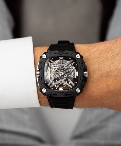 Zegarek męski Ciga Design X Series Eye of Horus Skeleton Automatic