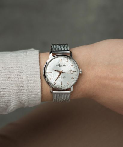 Zegarek damski Atlantic Super De Luxe Diamonds