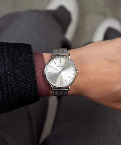 Zegarek BOWA Rio Full Silver Mesh 38