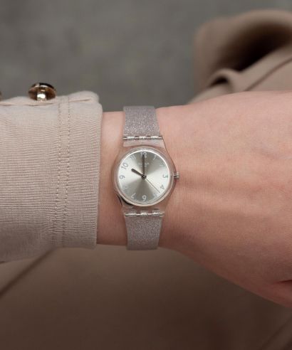Zegarek damski Swatch Silver Glistar Too