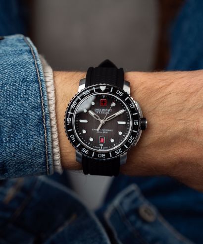 Zegarek męski Swiss Military Hanowa Black Marlin