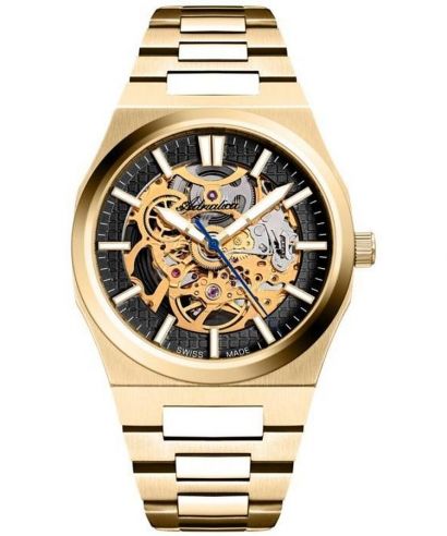 Zegarek męski Adriatica Skeleton Sapphire Automatic