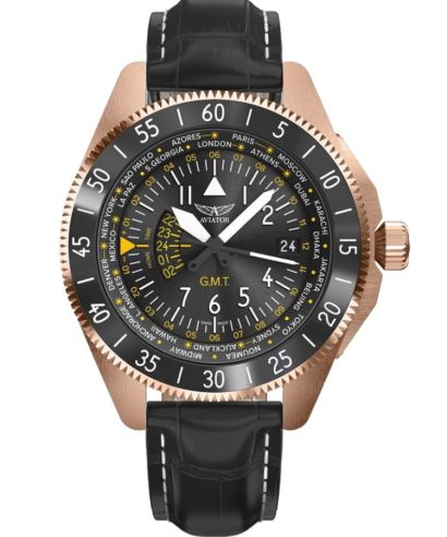 Zegarek męski Aviator Airacobra GMT
