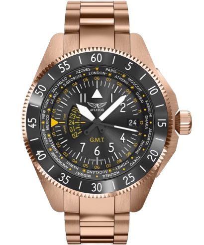 Zegarek męski Aviator Airacobra GMT