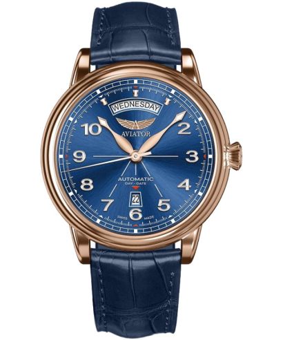 Zegarek męski Aviator Douglas DC-3 Day-Date Automatic Limited Edition
