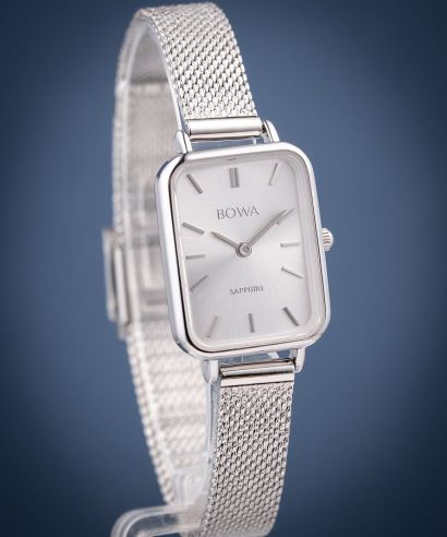 Zegarek damski BOWA Dubai Full Silver Mesh 20