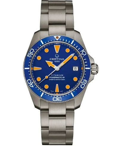 Zegarek Certina DS Action Diver Titanium 38mm Powermatic 80