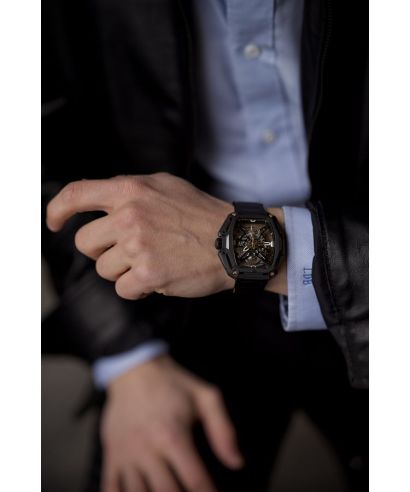 Zegarek męski Ciga Design Hunter Automatic Skeleton