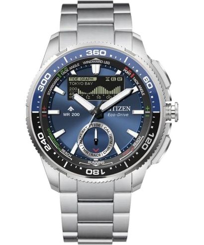 Zegarek męski Citizen Promaster Marine Wave Tracker Eco-Drive Chronograph