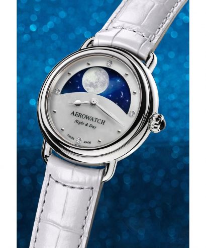 Zegarek damski Aerowatch 1942 Night & Day Quartz