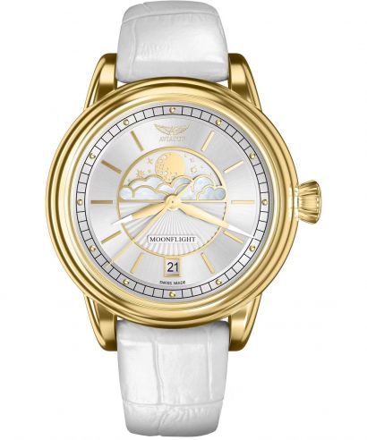 Zegarek damski Aviator Douglas Moonflight Limited Edition