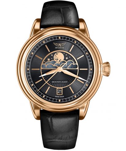 Zegarek damski Aviator Douglas Moonflight