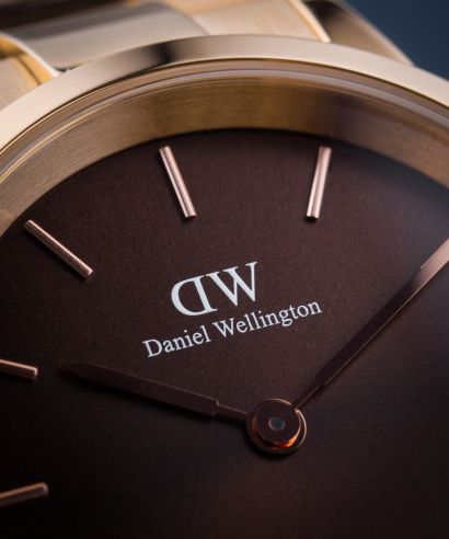 Zegarek damski Daniel Wellington Iconic Link Amber