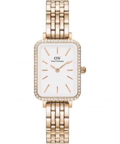 Zegarek damski Daniel Wellington Quadro Lumine Bezel 5-Link Melrose 40