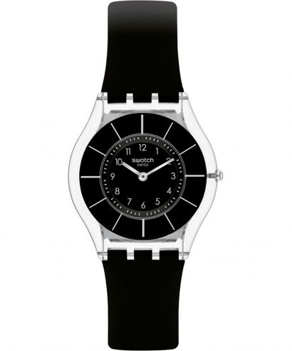 Zegarek damski Swatch Skin Black Classiness