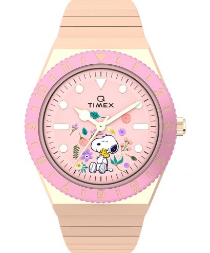 Zegarek damski Timex X Peanuts® Q Timex® In Bloom