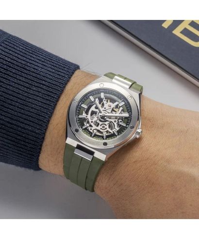 Zegarek męski Herbelin Cap Camarat Automatic Skeleton
