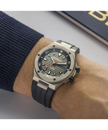 Zegarek męski Herbelin Cap Camarat Automatic Titanium