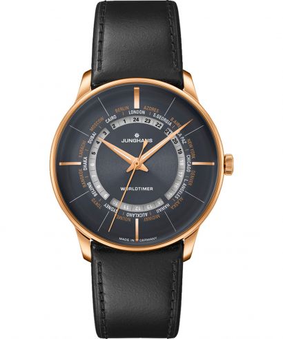Zegarek męski Junghans Meister S Worldtimer Automatic