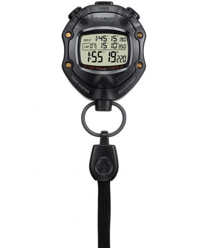Zegarek kieszonkowy Casio Digital Black Stopwatch