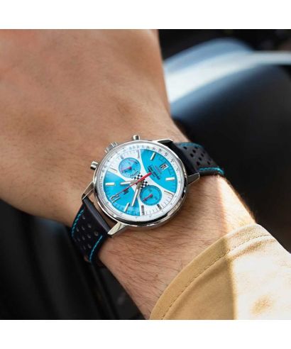 Zegarek męski Lip Rallye Grand Prix de France Historique Chronograph Limited Edition