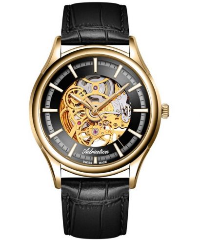 Zegarek męski Adriatica Classic Skeleton Automatic