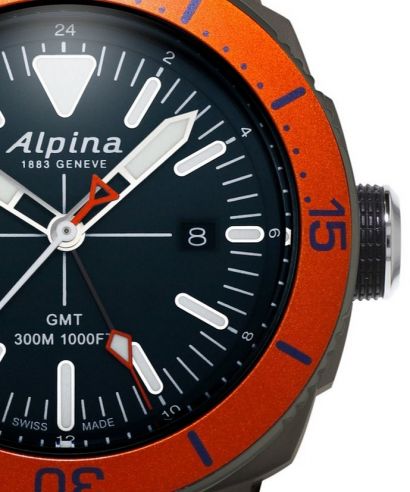 Zegarek męski Alpina Seastrong Diver 300 GMT