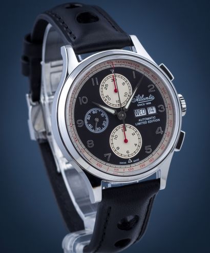 Zegarek męski Atlantic Worldmaster Chronograph Valjoux Automatic Limited Edition