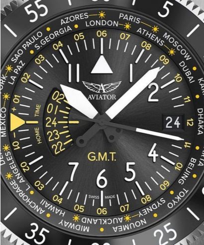 Zegarek męski Aviator Airacobra GMT