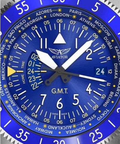 Zegarek męski Aviator Airacobra GMT
