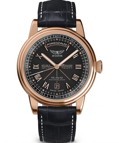 Zegarek męski Aviator Douglas Day-Date Polish Limited Edition