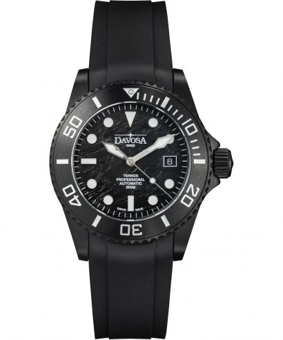 Zegarek męski Davosa Ternos Professional Black Rock Automatic Limited Edition