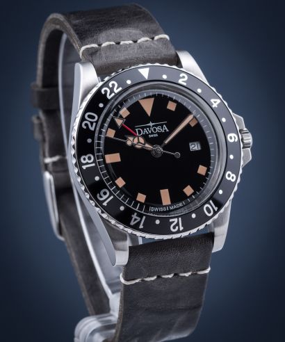 Zegarek męski Davosa Vintage Diver GMT