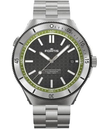 Zegarek męski Fortis Marinemaster M-44 Woodpecker Green Automatic
