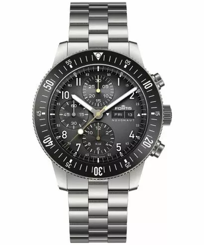 Zegarek męski Fortis Novonaut N-42 Titanium Chronograph Automatic Legacy Edition