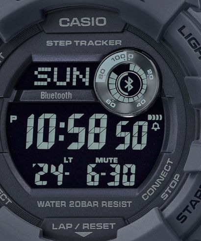 Zegarek Casio G-SHOCK Camo G-SQUAD Bluetooth Sync Step Tracker