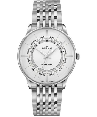 Zegarek męski Junghans Meister Worldtimer Automatic
